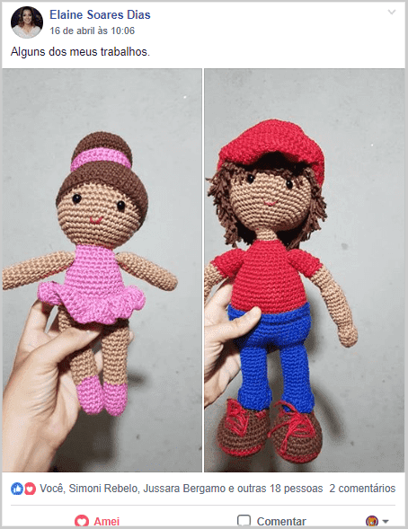 Amigurumi Personagens
